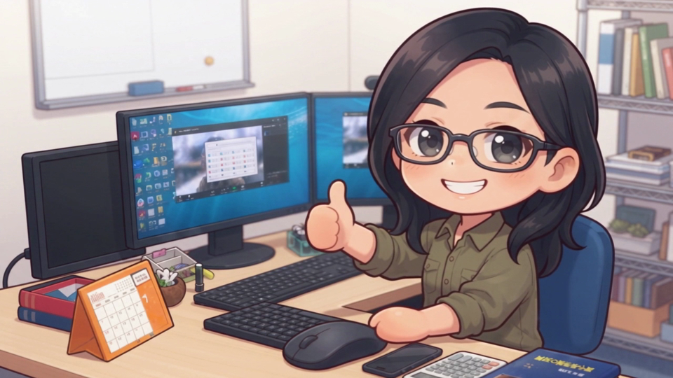 3D ちびキャラの坂田さん